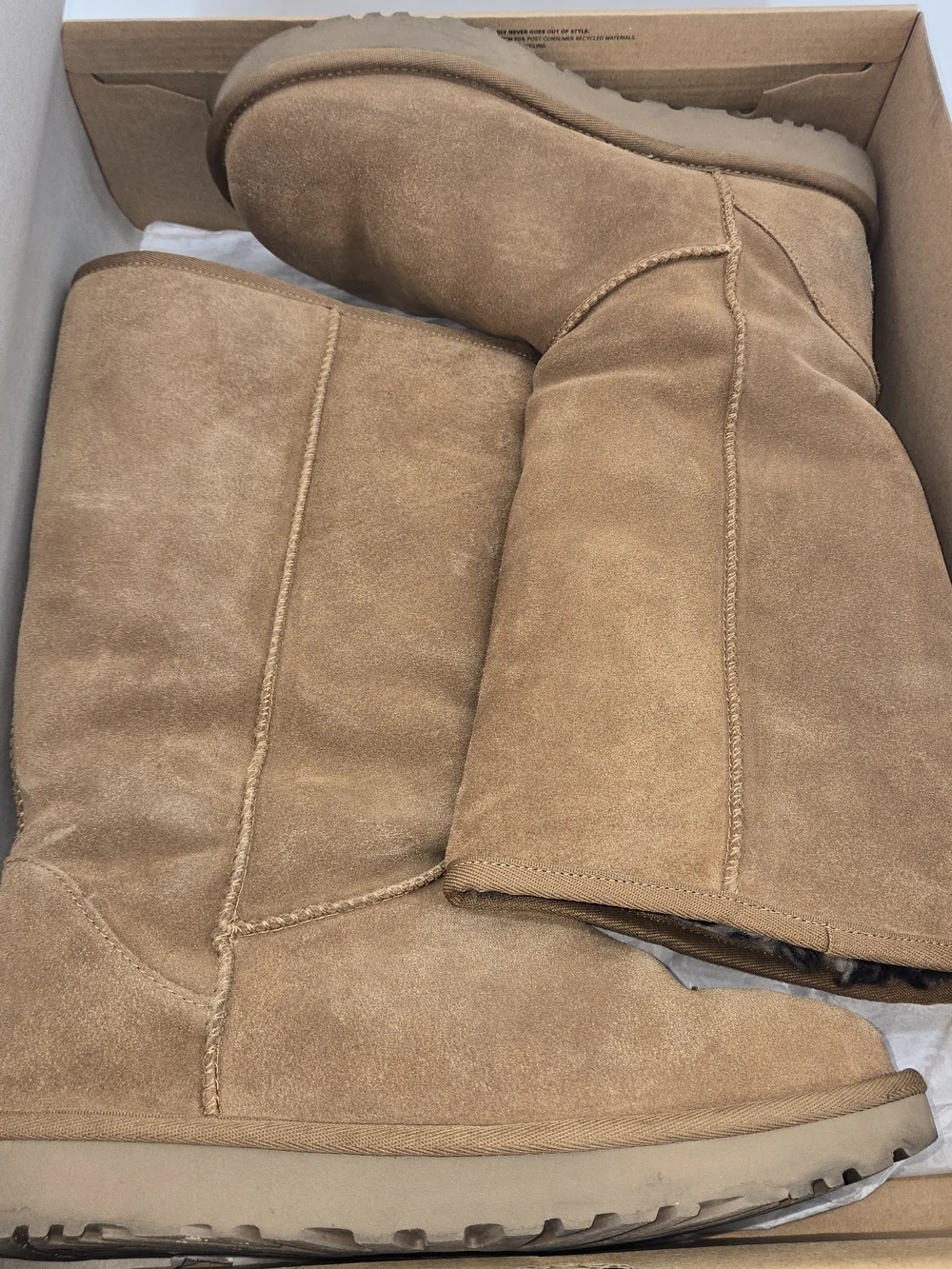 UGG | Classic Tall II Animal Boots - Chestnut - Size 8